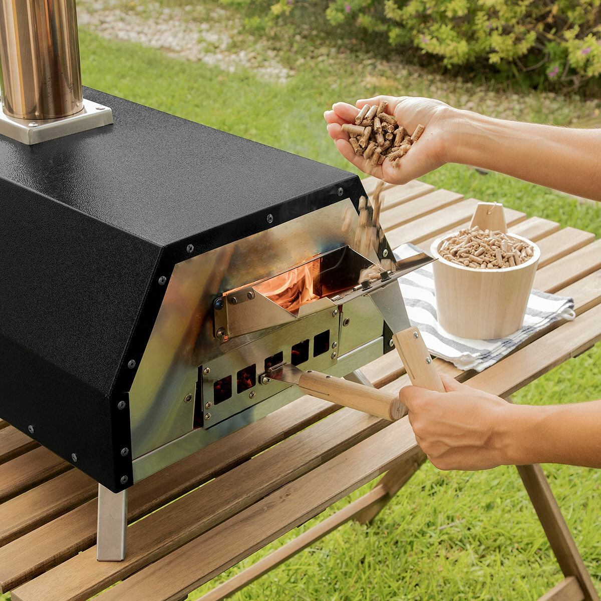 InnovaGoods tragbarer Pizzaofen