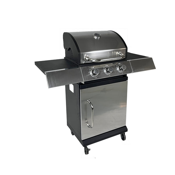 3 Brenner Gasgrill mit Seitenbrenner