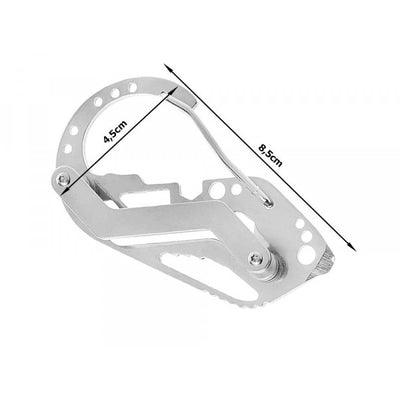 2 in 1 - Schlüssel Organizer & Survival Tool