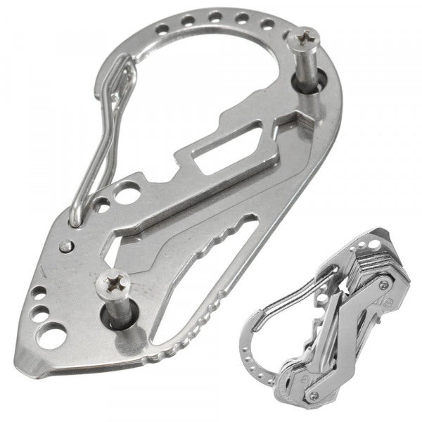 2 in 1 - Schlüssel Organizer & Survival Tool